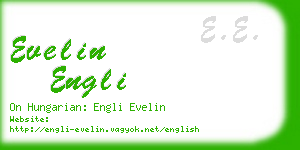 evelin engli business card